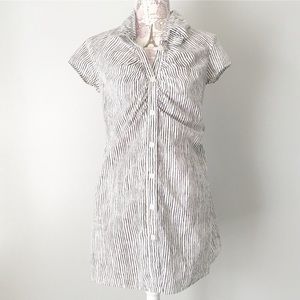 Mossimo Striped Button Up Tunic